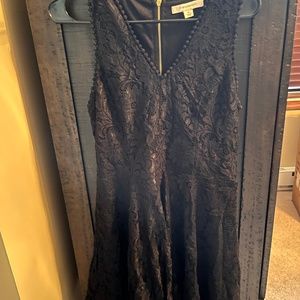 Black lace dress size medium